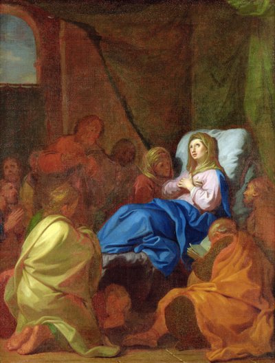 The Death of the Virgin by Charles de la Fosse